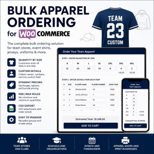 HAS Bulk Apparel Ordering